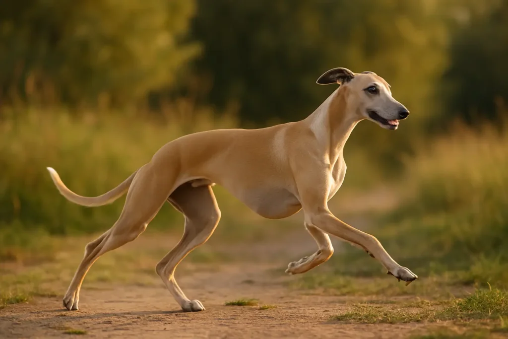 Cachorros Magros correndo