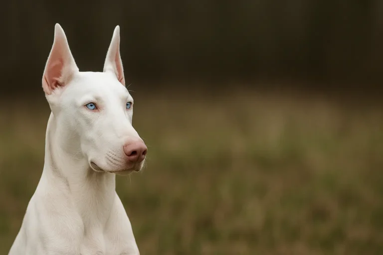 Doberman: Inteligência, Lealdade e Proteção em um Companheiro Elegante 8 Doberman Albino: Guia Completo sobre Cuidados e Curiosidades