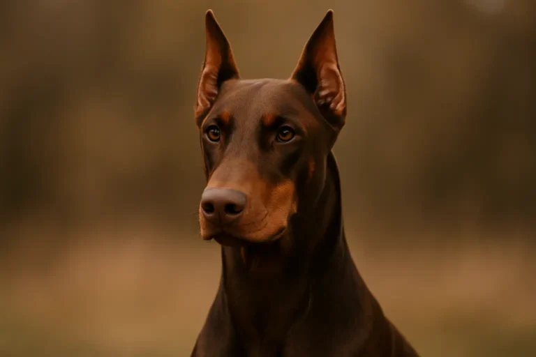 Doberman: Inteligência, Lealdade e Proteção em um Companheiro Elegante 6 Doberman Marrom: 5 Dicas Essenciais para Cuidados e Treinamento